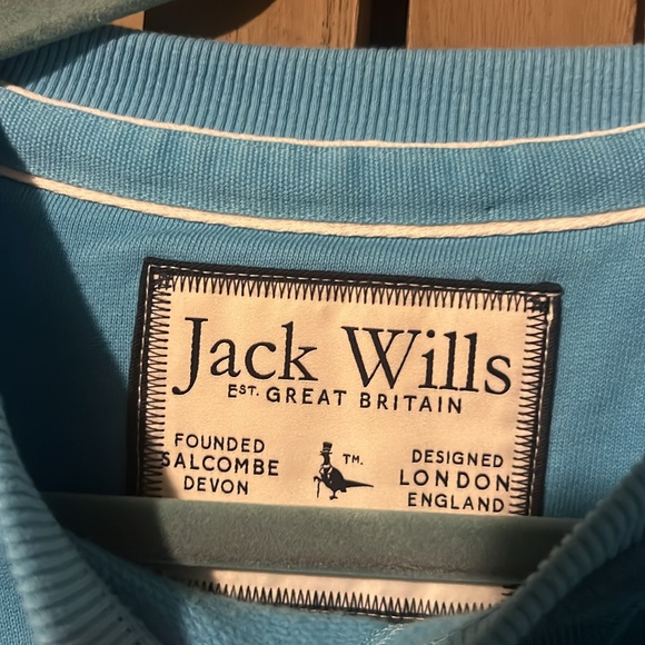Jack Wills Crewneck blue Sweatshirt size xs - Picture 4 of 7